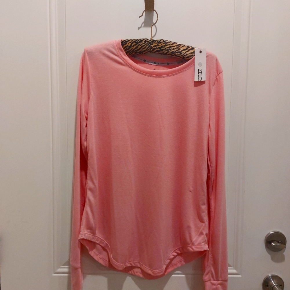 Lovely pink yoga top.  Brand new.  Size small.